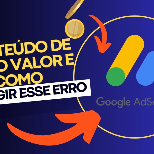 Conteúdo de Baixo Valor e Como Corrigir Esse Erro