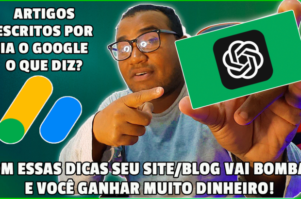 Artigo escrito com inteligência artificial: o Google aceita?